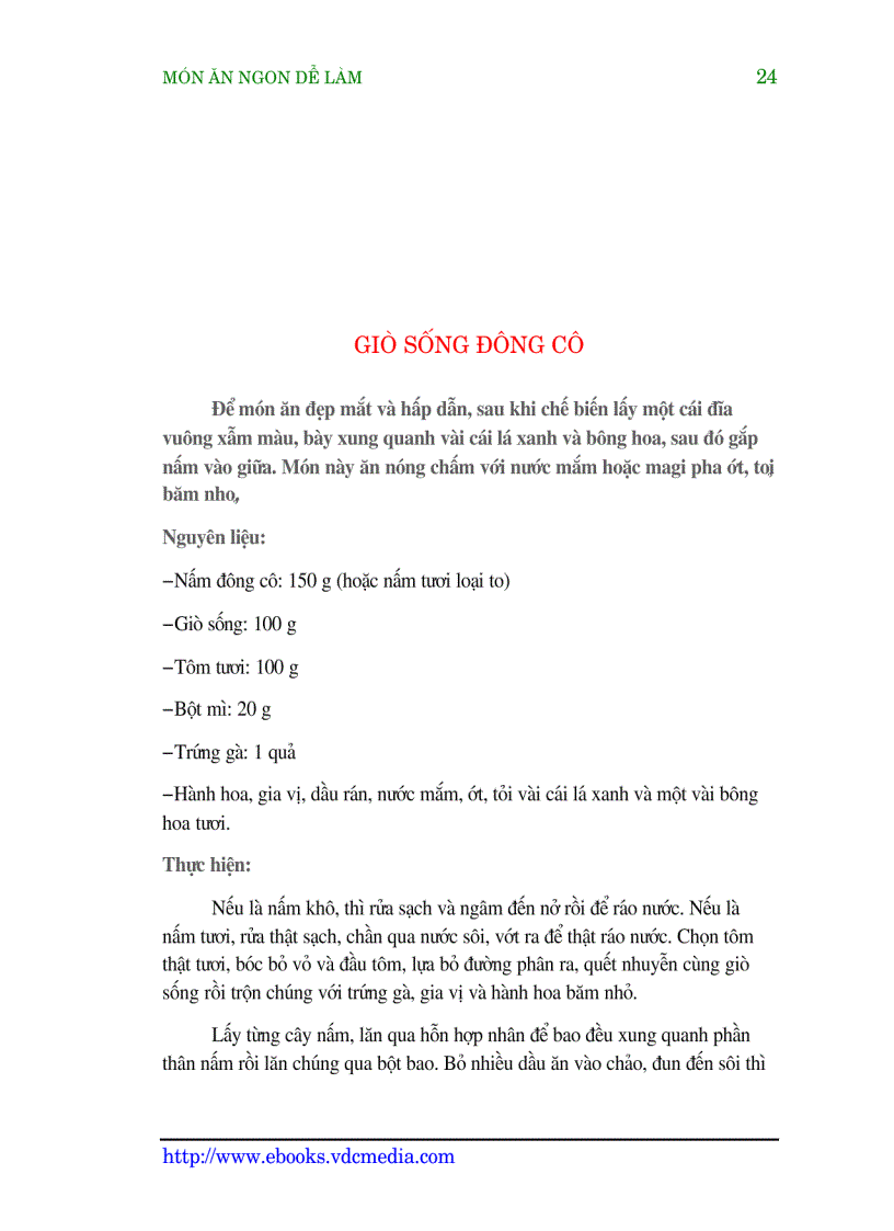 image for page Mon an ngon de lam