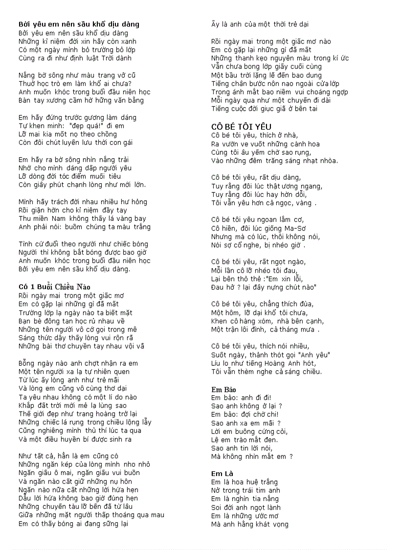 image for page Một số bài thơ tình hay nhất thế giới