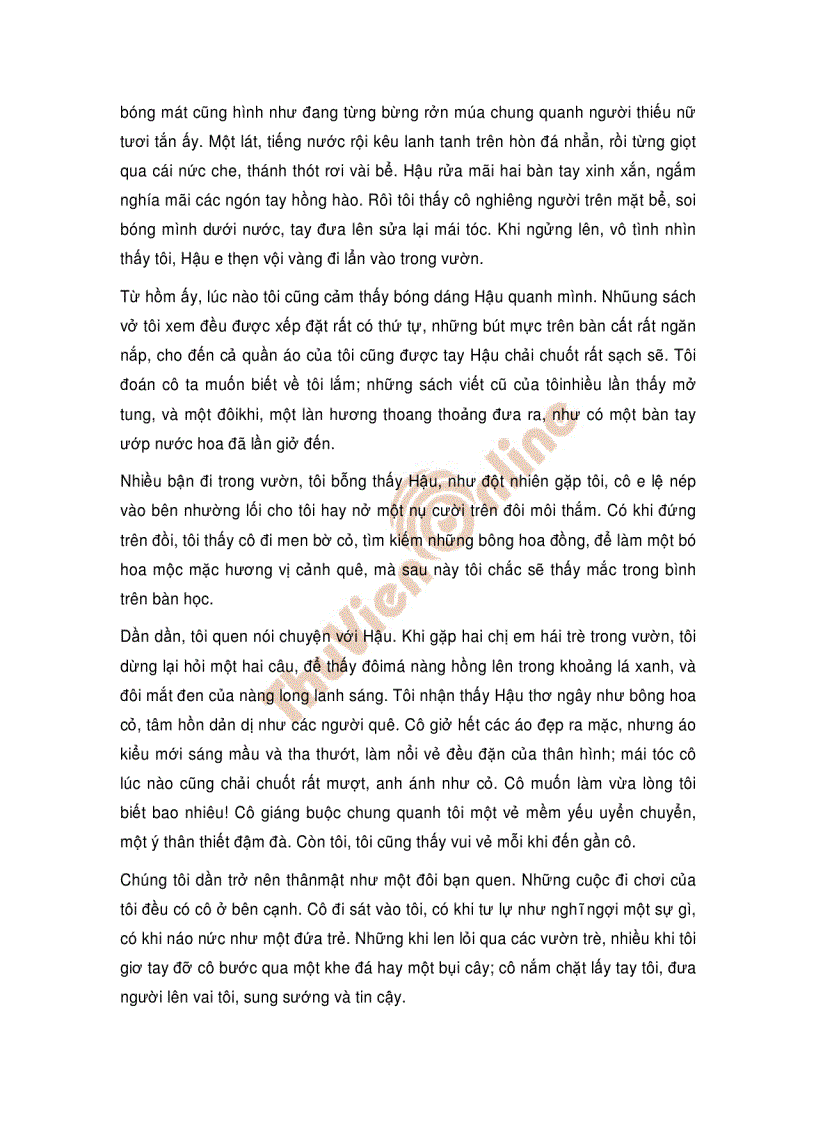 image for page Nắng trong vườn Thạch Lam