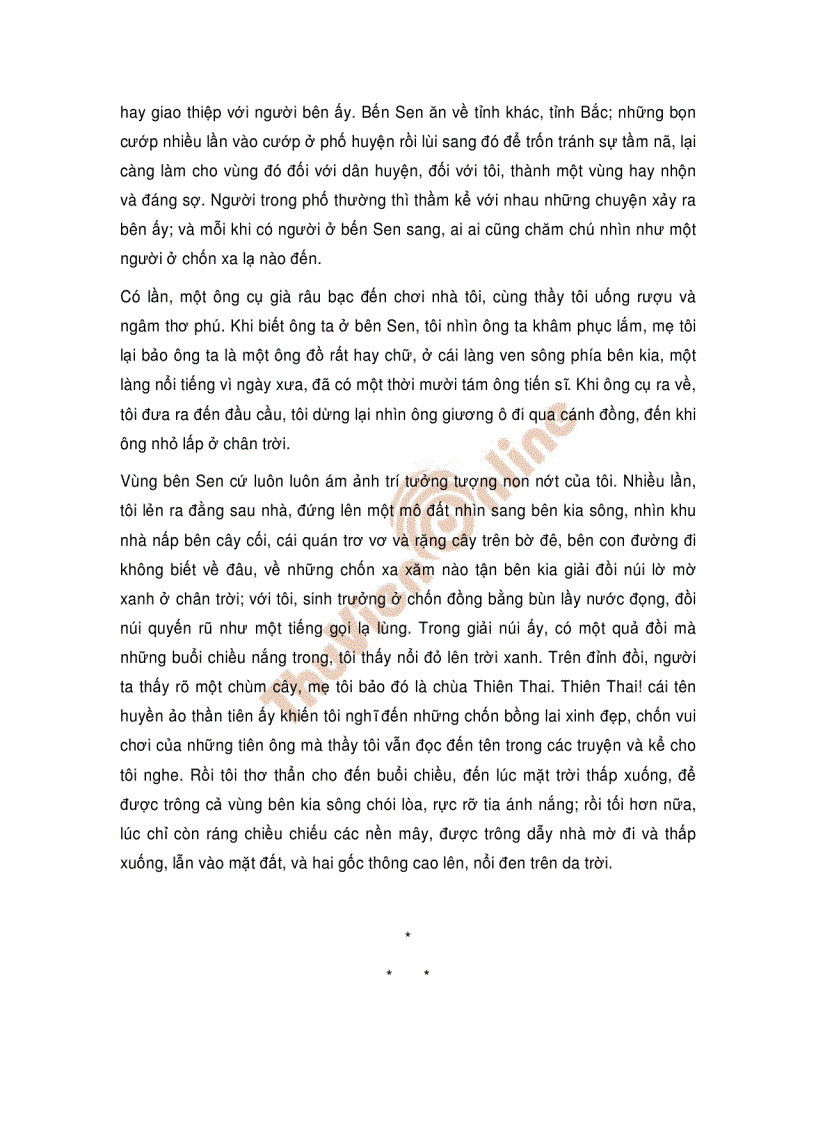 image for page Nắng trong vườn Thạch Lam