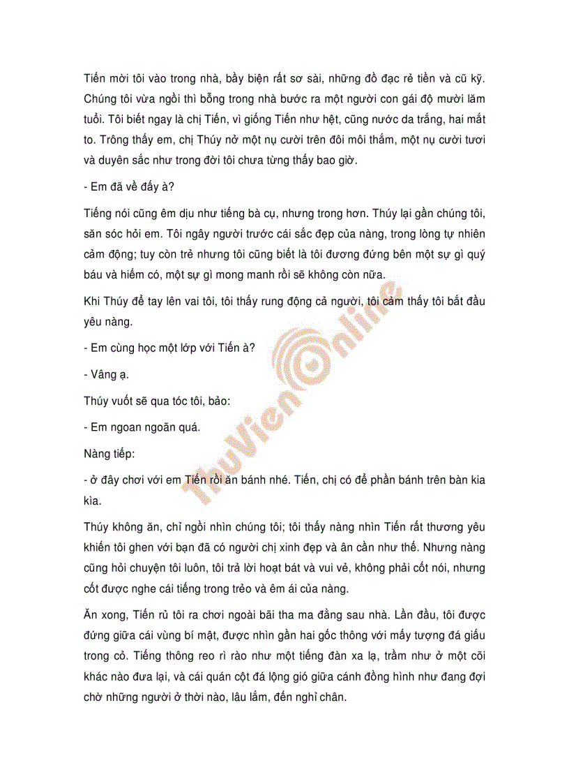 image for page Nắng trong vườn Thạch Lam