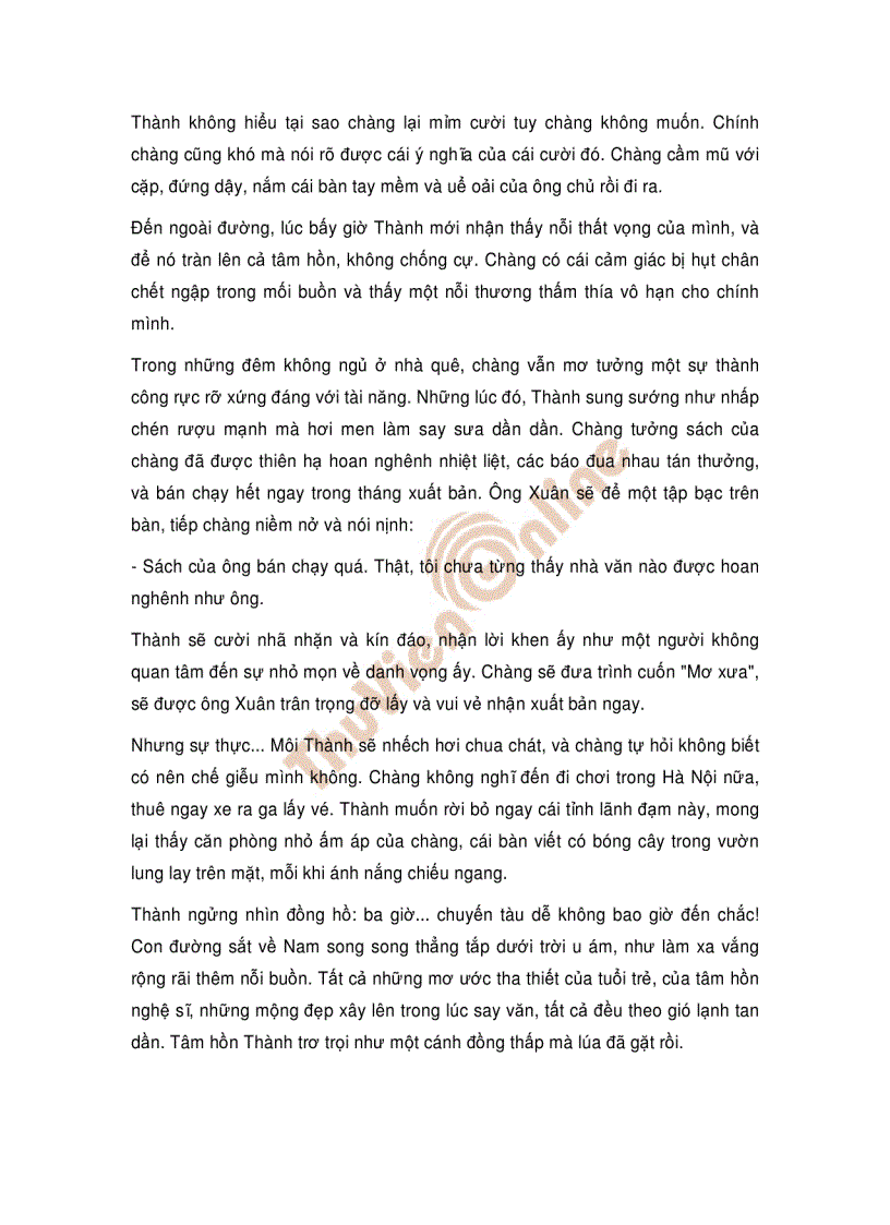 image for page Nắng trong vườn Thạch Lam