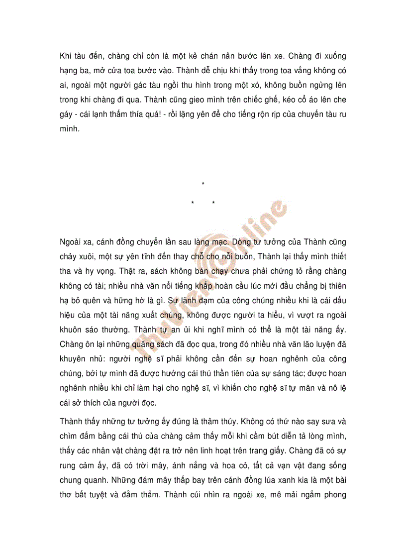 image for page Nắng trong vườn Thạch Lam