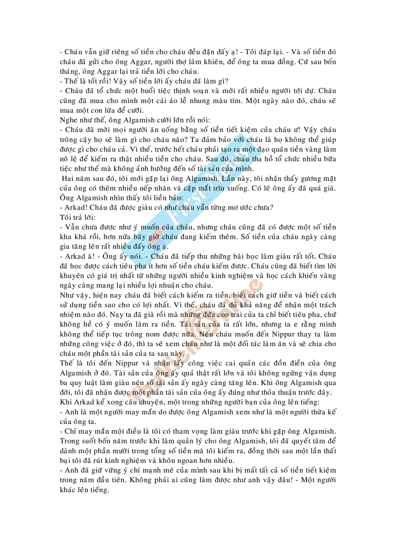 image for page Người giàu nhất thành Babylon