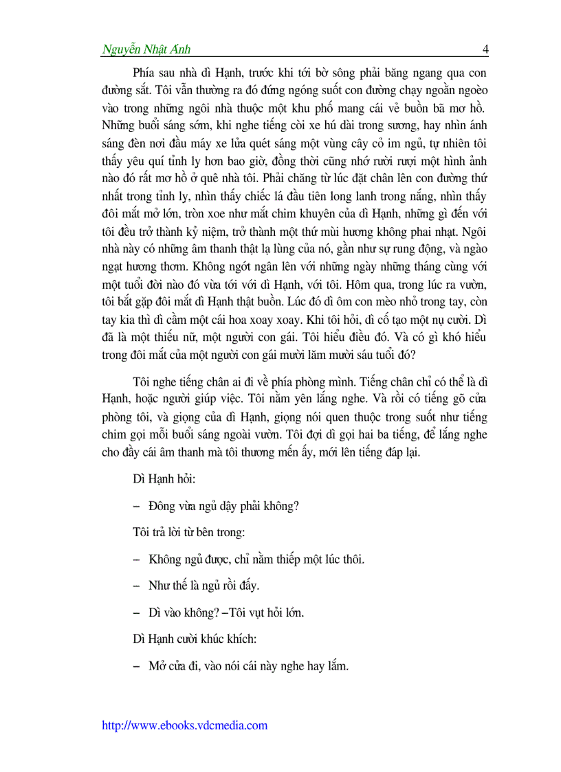 image for page Nguyễn Nhật Ánh Bờ vai nghiêng nắng