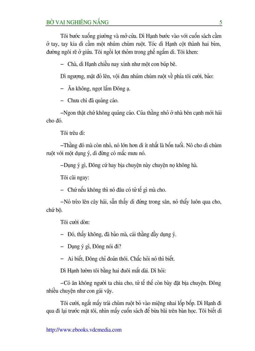 image for page Nguyễn Nhật Ánh Bờ vai nghiêng nắng