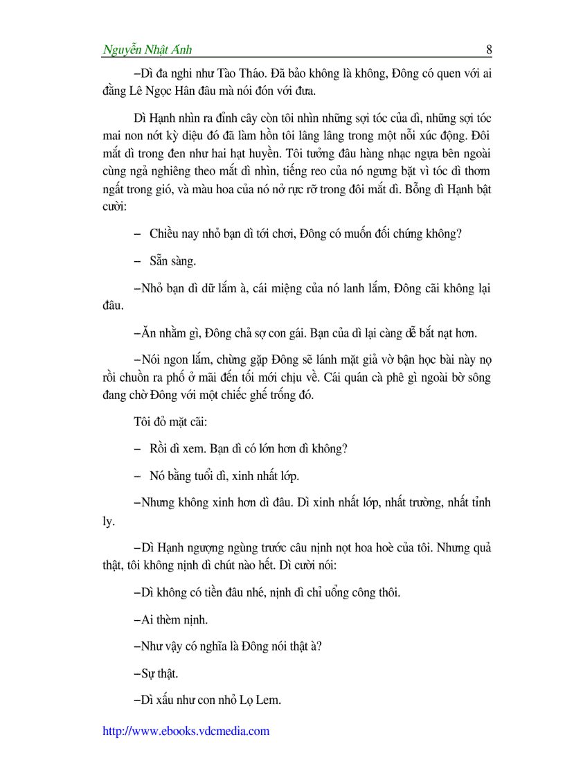 image for page Nguyễn Nhật Ánh Bờ vai nghiêng nắng