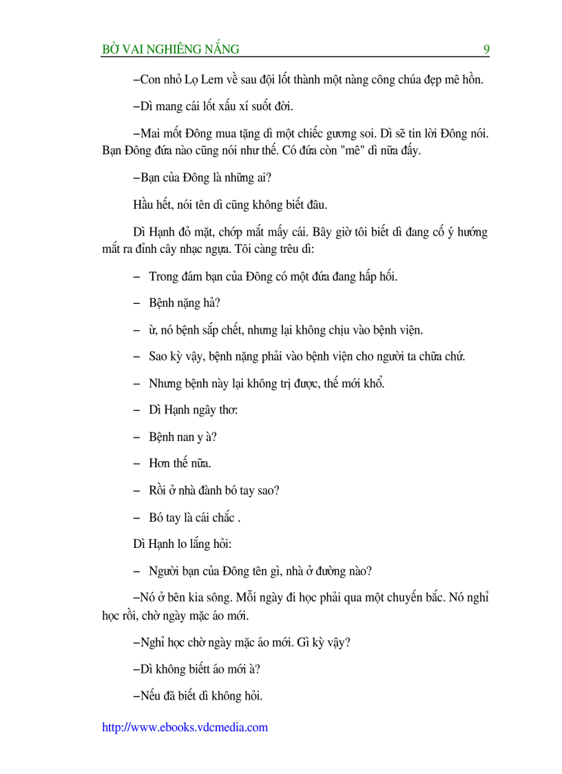 image for page Nguyễn Nhật Ánh Bờ vai nghiêng nắng