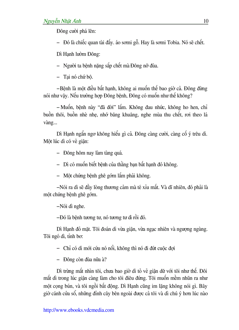 image for page Nguyễn Nhật Ánh Bờ vai nghiêng nắng