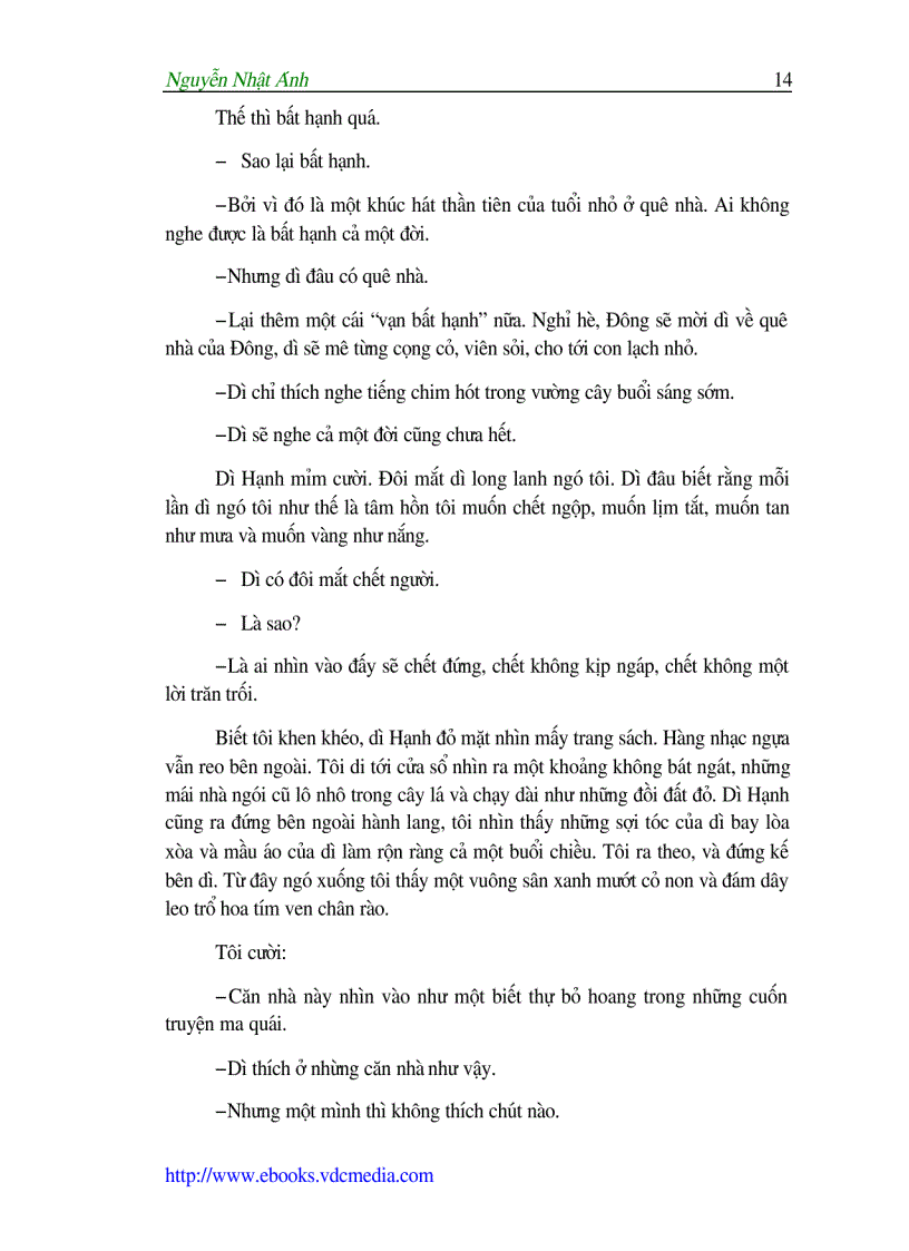 image for page Nguyễn Nhật Ánh Bờ vai nghiêng nắng