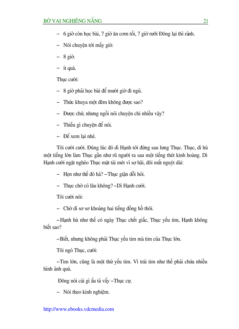 image for page Nguyễn Nhật Ánh Bờ vai nghiêng nắng