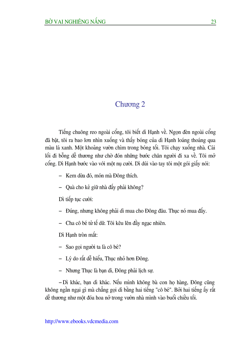 image for page Nguyễn Nhật Ánh Bờ vai nghiêng nắng