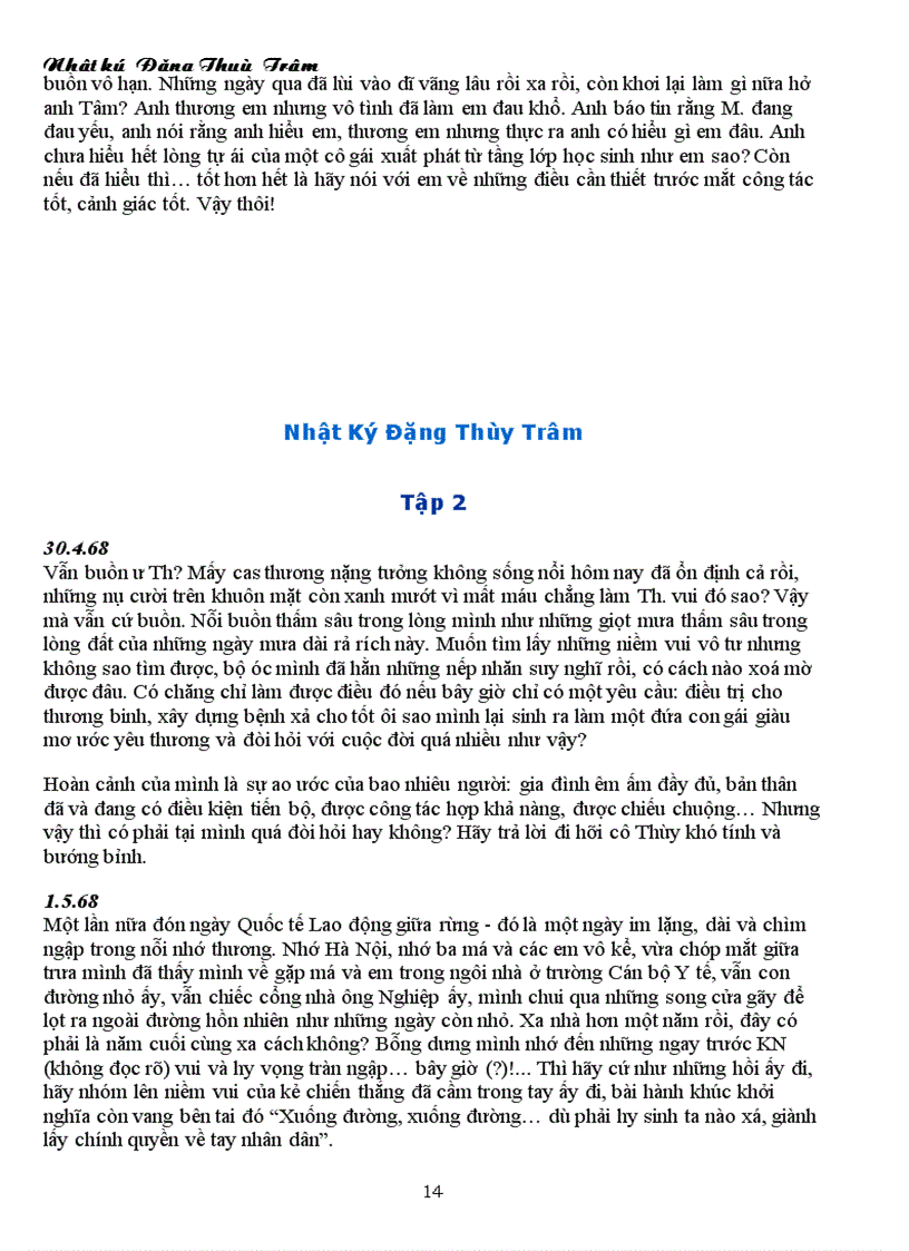 image for page Nhật Kí Đặng Thùy Trâm