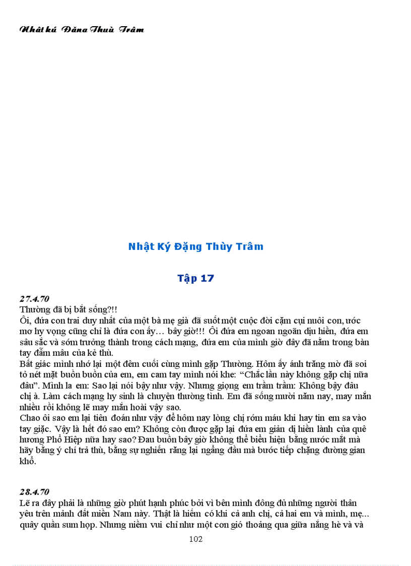 image for page Nhật Kí Đặng Thùy Trâm