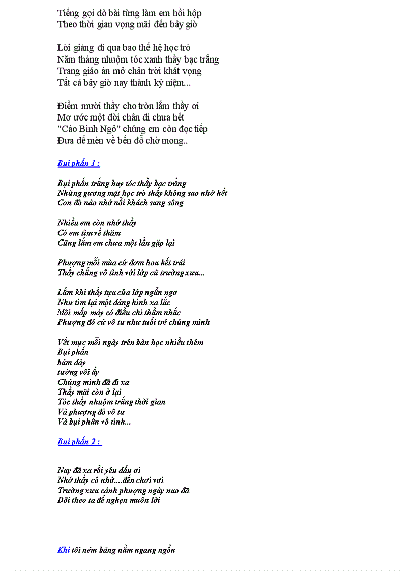 image for page Những bài thơ hay về thầy cô