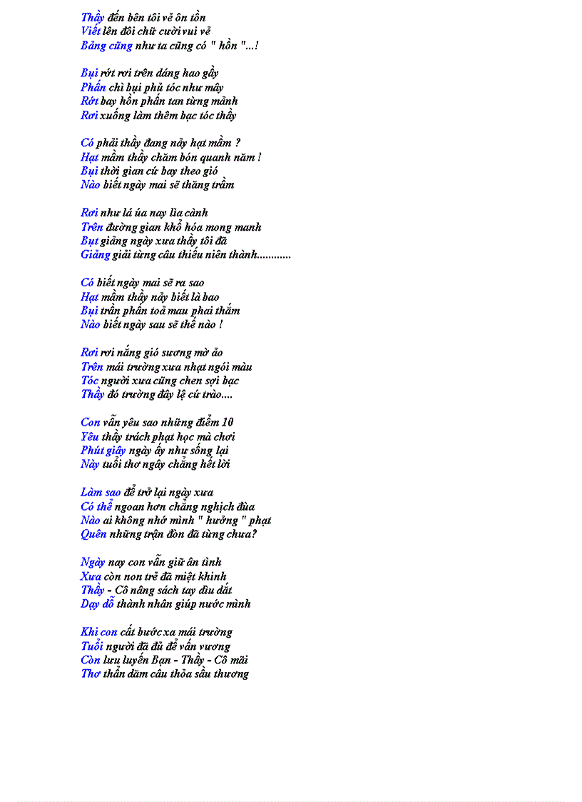 image for page Những bài thơ hay về thầy cô