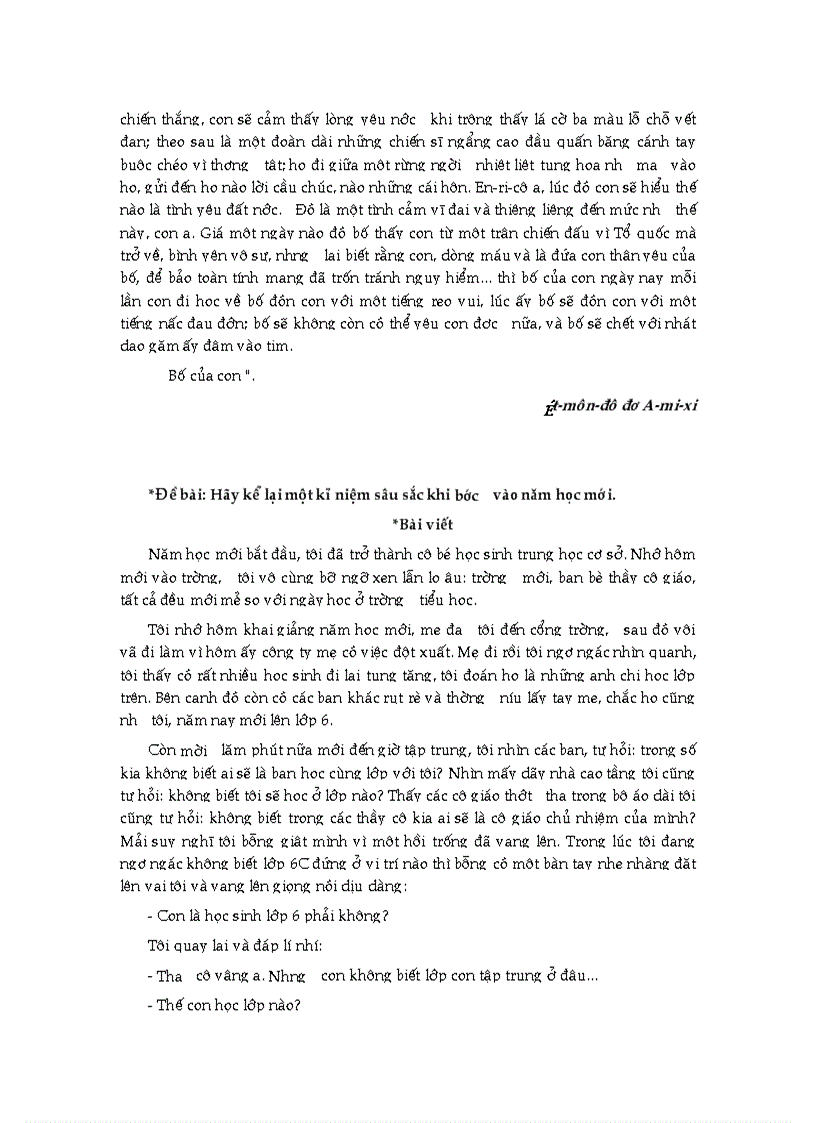 image for page Nhung bai van mau lop 6