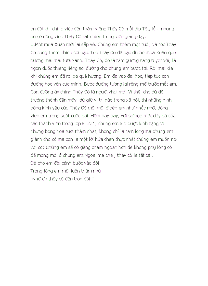 image for page Nhung bai viet hay ve thay co