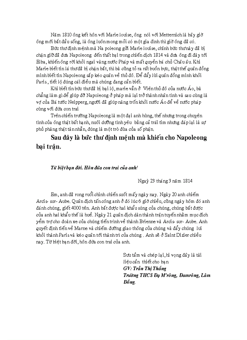 image for page Những bức thư tình của Napoleông gửi Sosephine