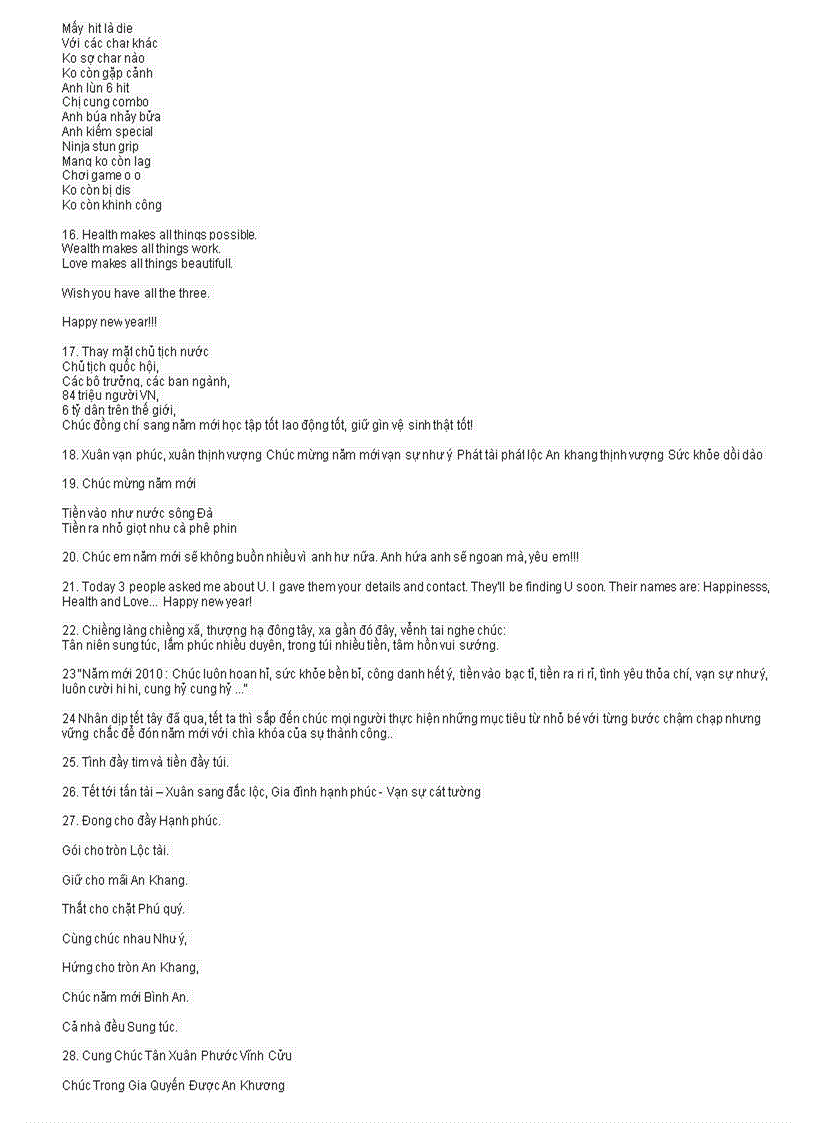 image for page Những câu chúc măn mới hay 2012 doc