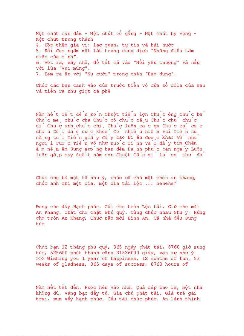 image for page Những câu chúc tết hay