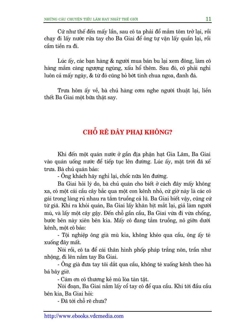 image for page Nhung cau chuyen tieu lam hay nhat