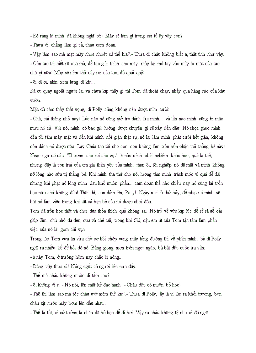 image for page Những cuộc phiêu lưu của Tom Saywer