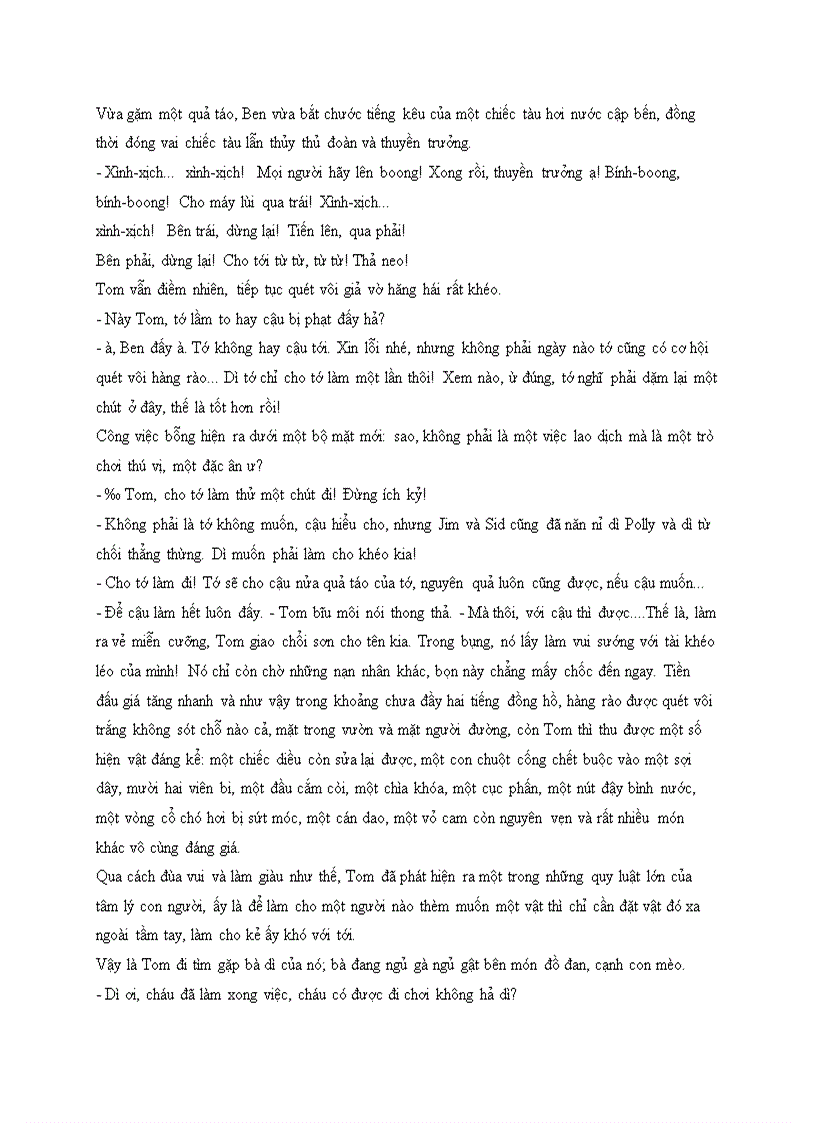 image for page Những cuộc phiêu lưu của Tom Saywer