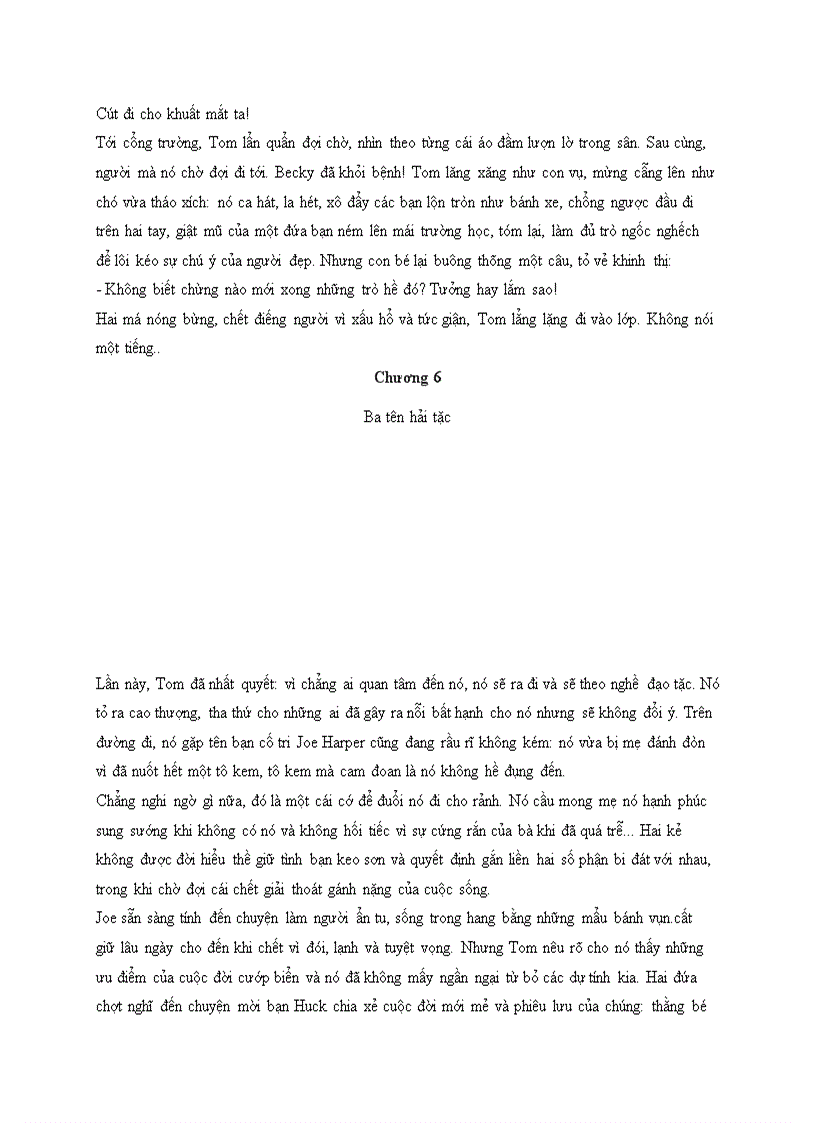 image for page Những cuộc phiêu lưu của Tom Saywer