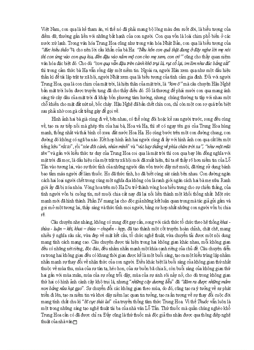 image for page Những nét độc đáo trong Thuốc của Lỗ Tấn