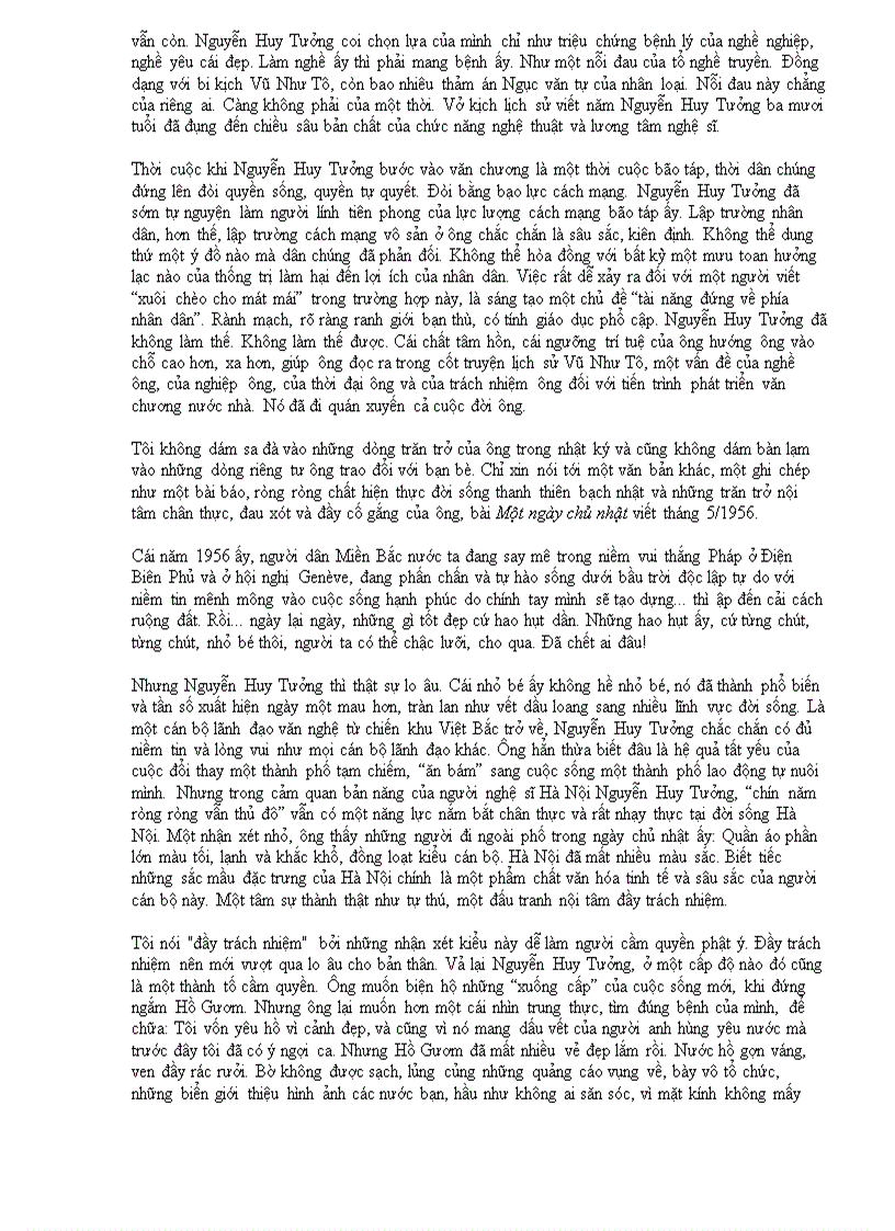 image for page Nỗi niềm Nguyễn Huy Tưởng