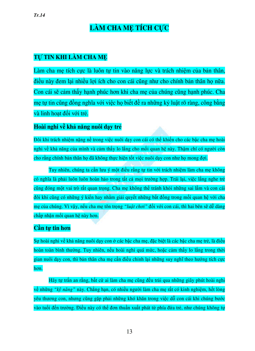 image for page Nuôi con khoe dạy con ngoan