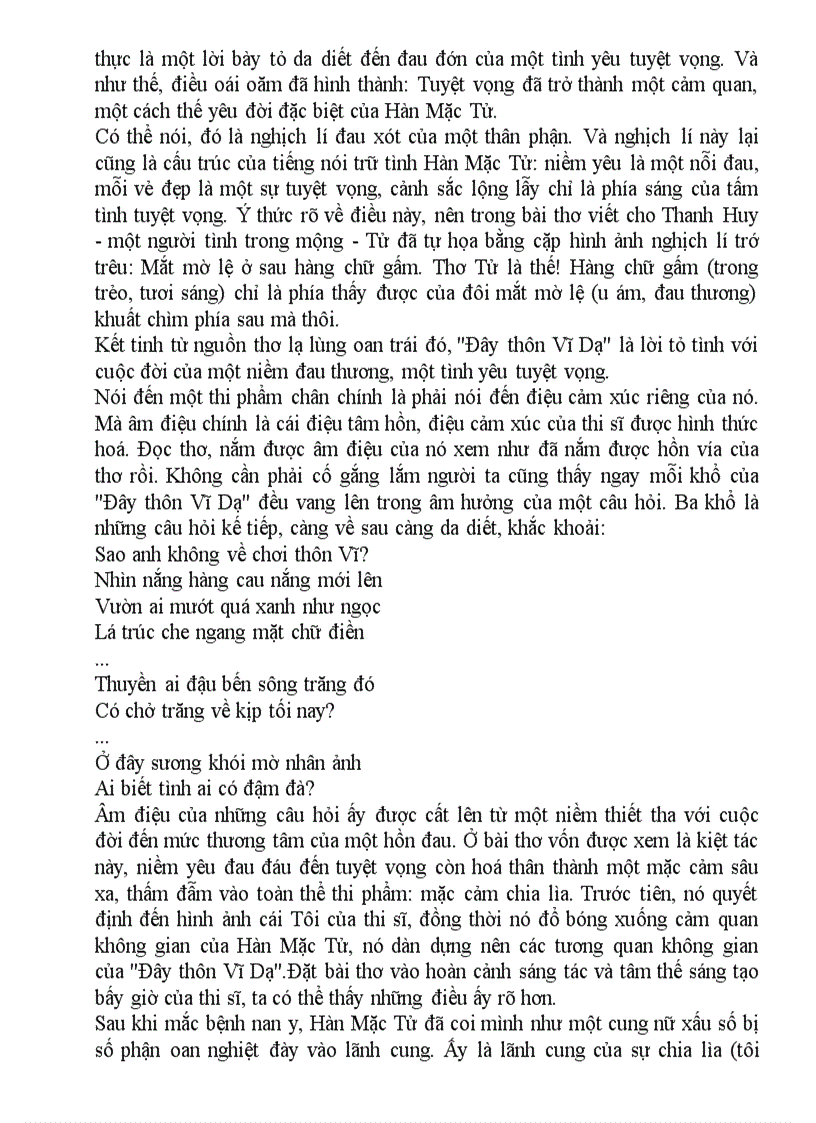 image for page Phân tích bài thơ Đây thôn Vĩ Dạ