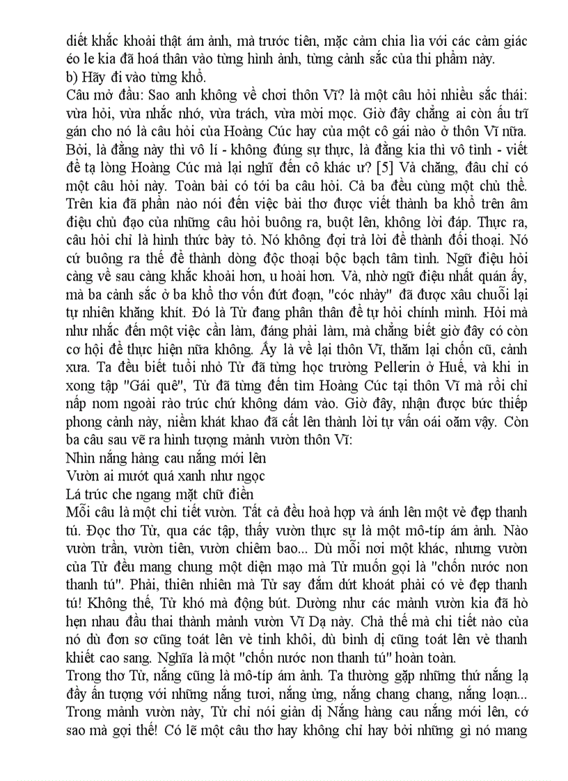 image for page Phân tích bài thơ Đây thôn Vĩ Dạ