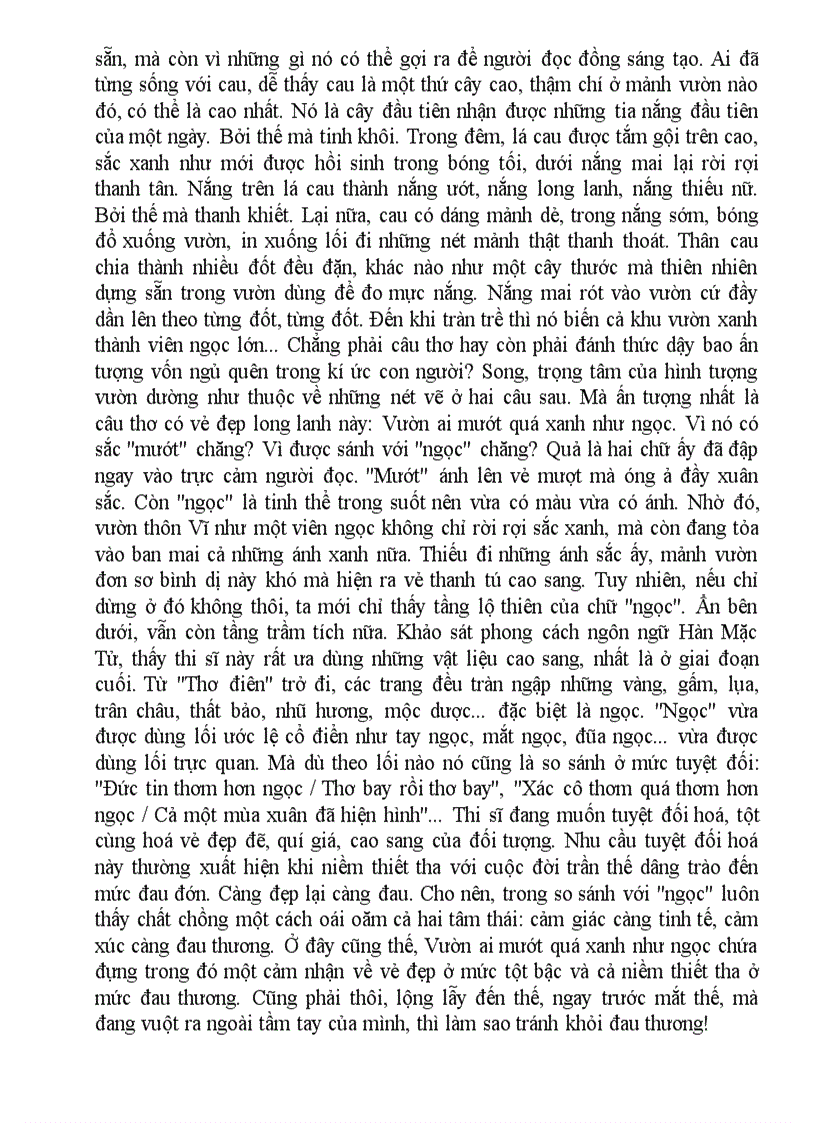 image for page Phân tích bài thơ Đây thôn Vĩ Dạ