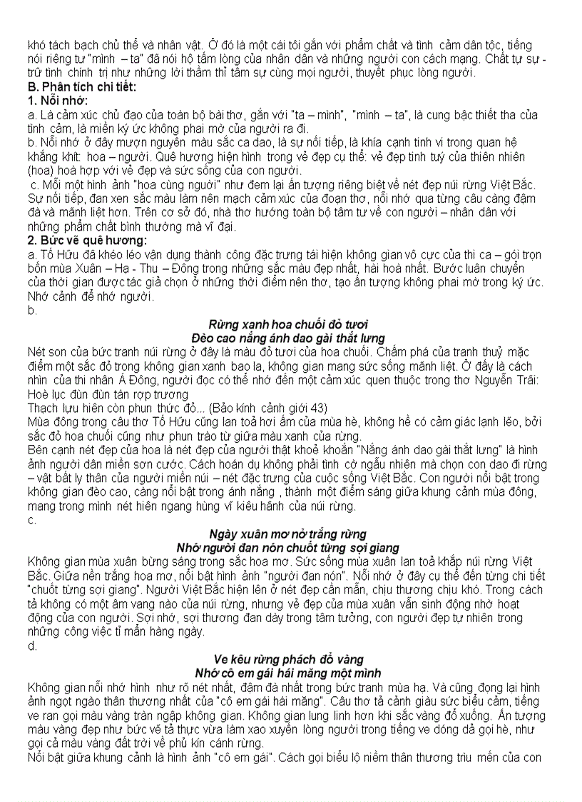 image for page Phân tích bài thơ Việt Bắc