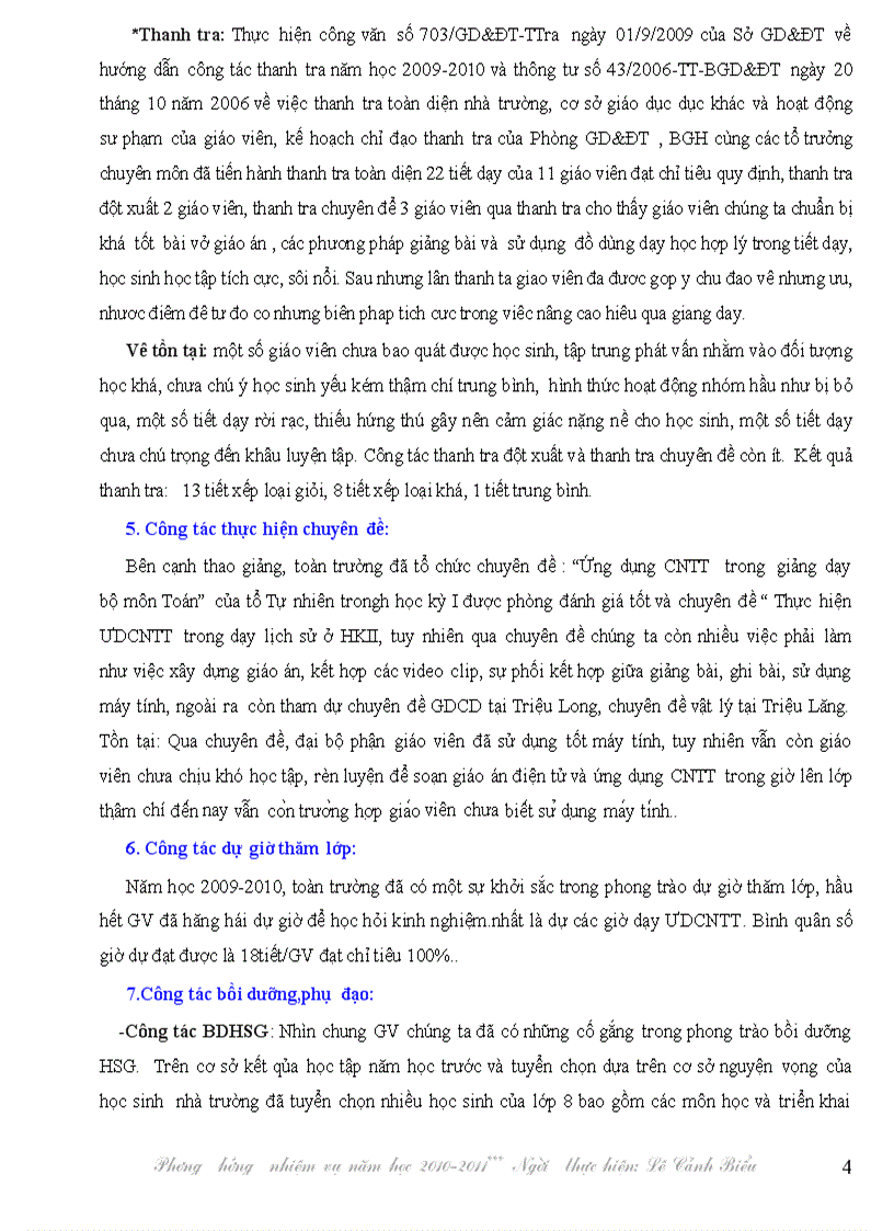 image for page Phương hướng nhiệm vụ CMTHCS 2010 2011