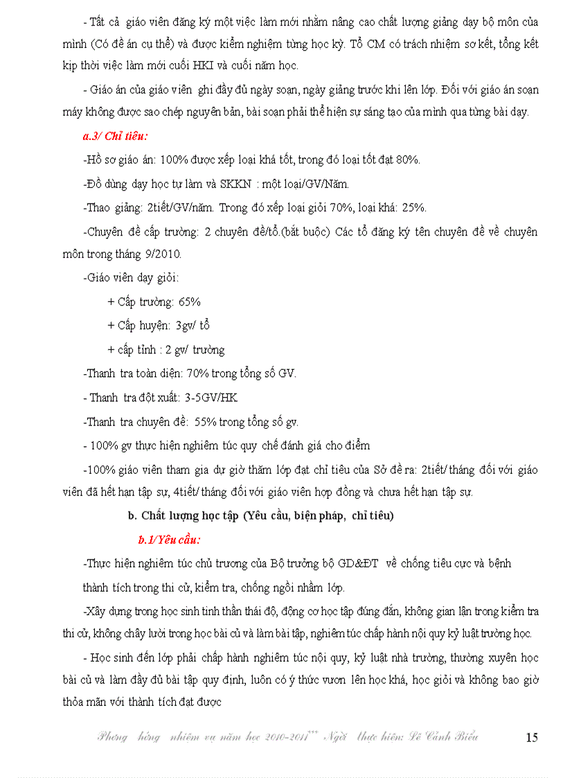 image for page Phương hướng nhiệm vụ CMTHCS 2010 2011