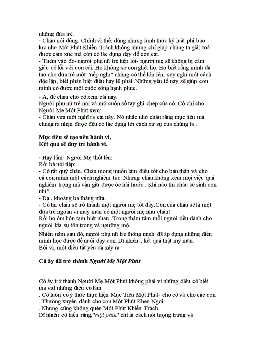 image for page Phút dành cho mẹ