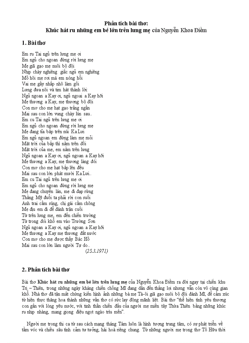 image for page PT Khúc hát ru những em bé lớn trên lưng mẹ