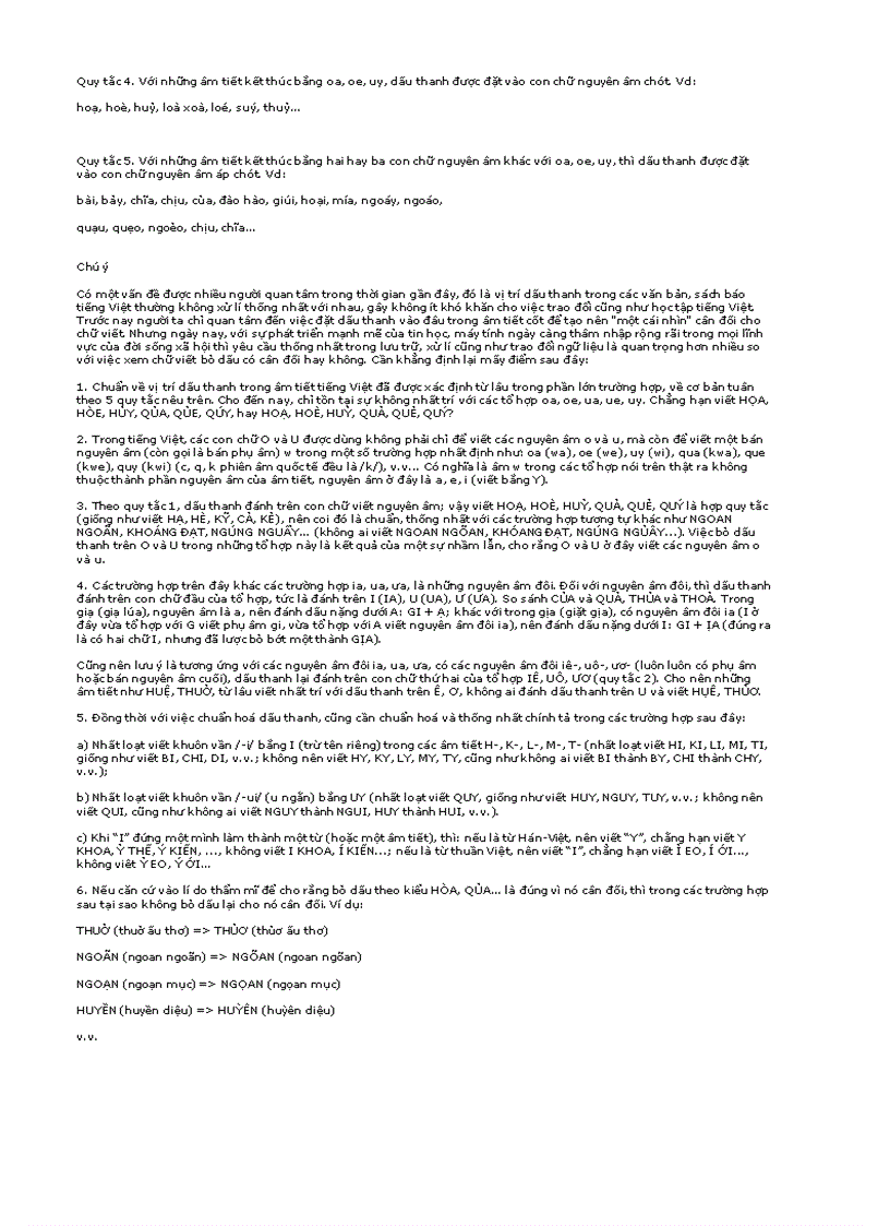 image for page QUY TẮC ĐẶT DẤU THANH TRONG TIẾNG VIỆT doc