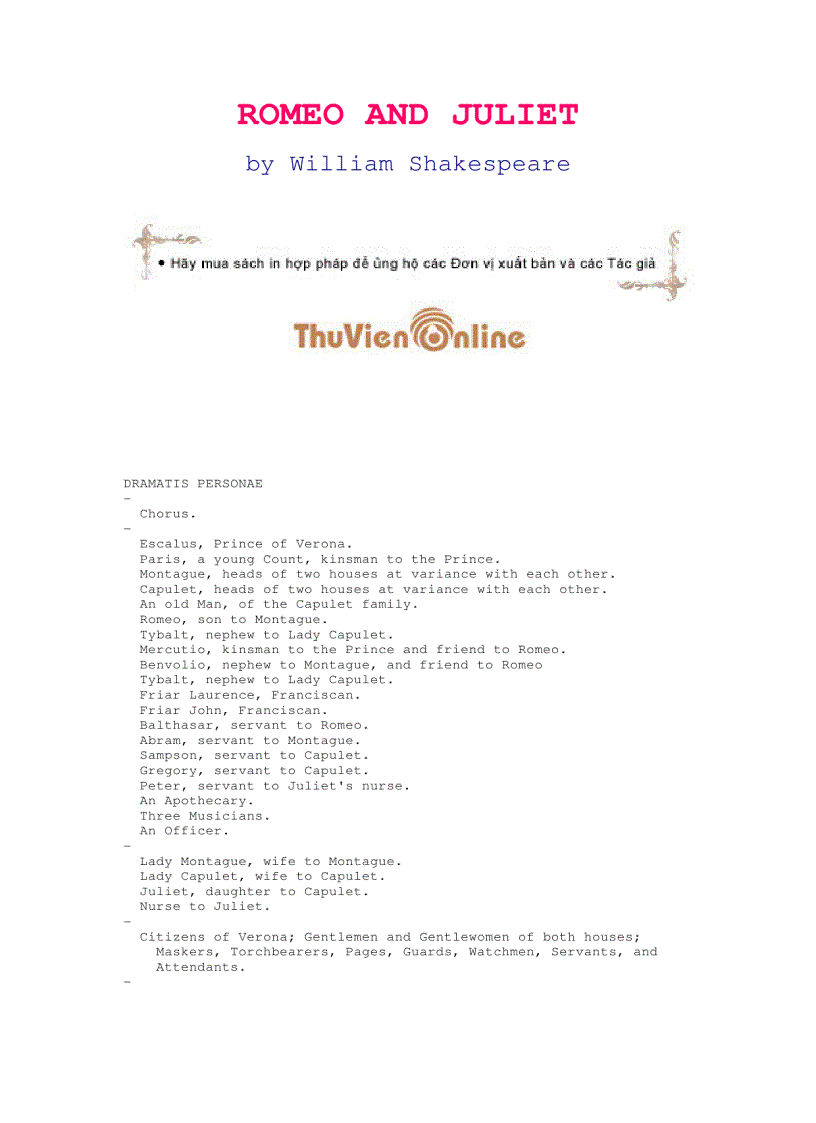 image for page Romeo và Juliet
