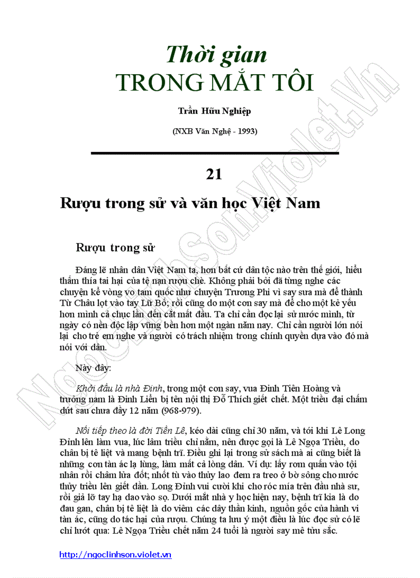 image for page Rượu trong sử và văn học