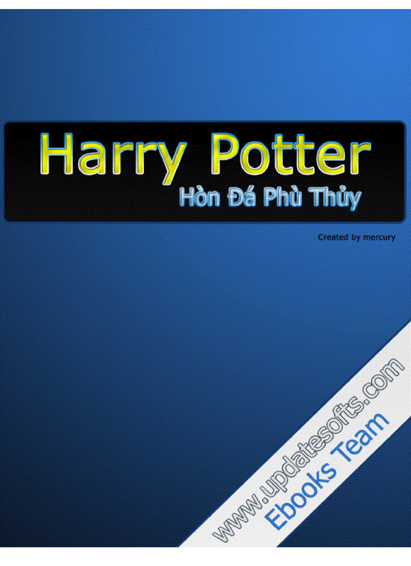 Sách Truyện Harry Potter Tập 1
