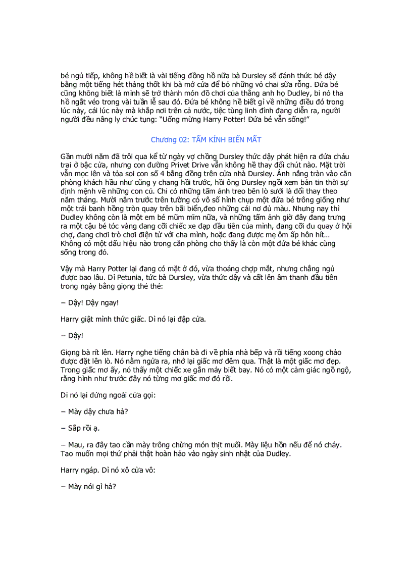 image for page Sách Truyện Harry Potter Tập 1