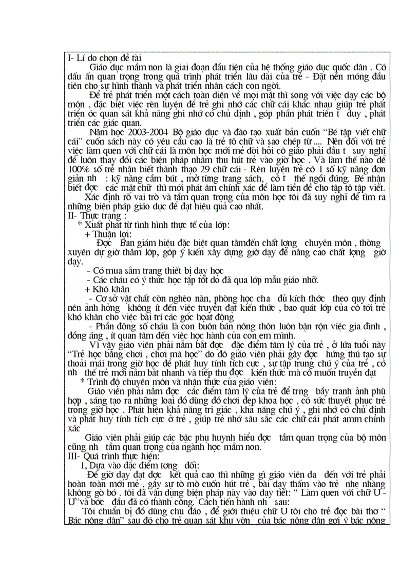 image for page Sáng kiến kinh nghiệm dạy cho trẻ biết viết