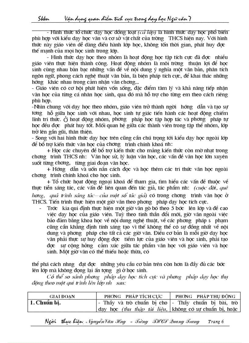 image for page SKKN Môn ngữ Văn hay