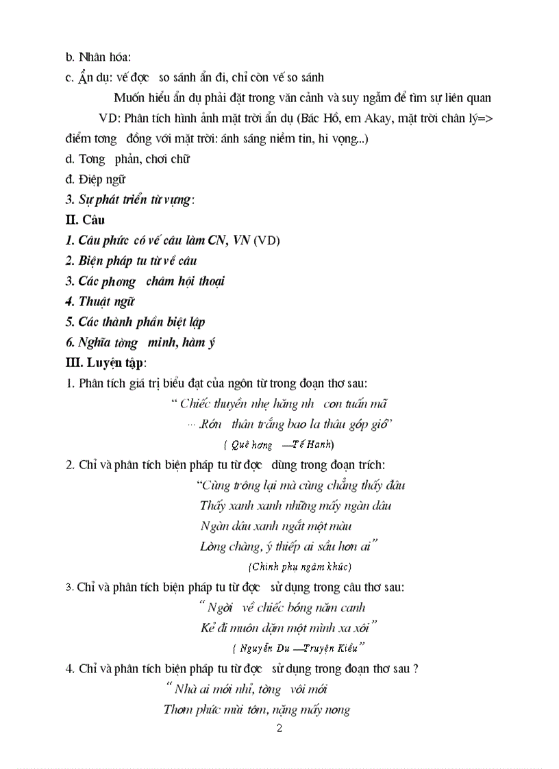 image for page Tài liệu ôn tập ngữ văn 9