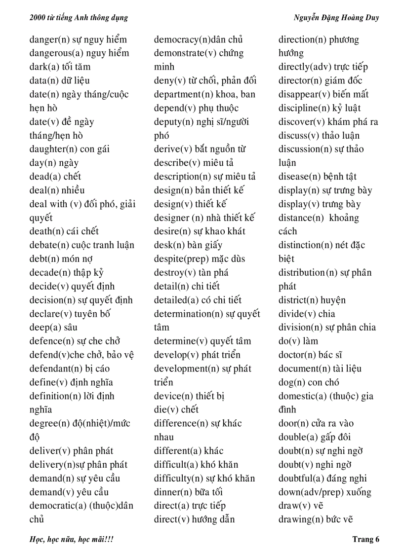 image for page Tài liệu tập hợp 2000 từ Tiếng Anh thông dụng