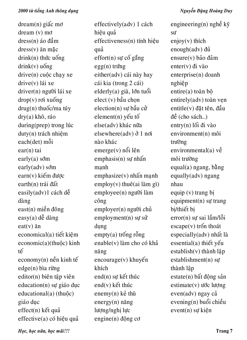 image for page Tài liệu tập hợp 2000 từ Tiếng Anh thông dụng